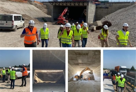 DBA VISITS THE CONSTRUCTION SITE OF THE PEDEMONTANA VENETA HIGHWAY