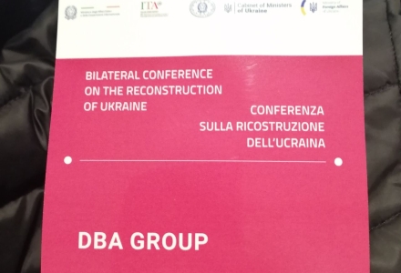 DBA AT THE BILATERAL CONFERENCE ON UKRAINE RECONSTRUCTION