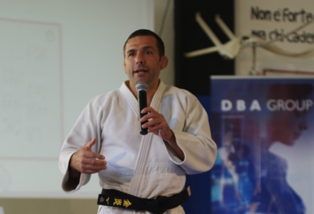 JUDO CHAMPION PINO MADDALONI BRINGS DBA GROUP TO THE TATAMI