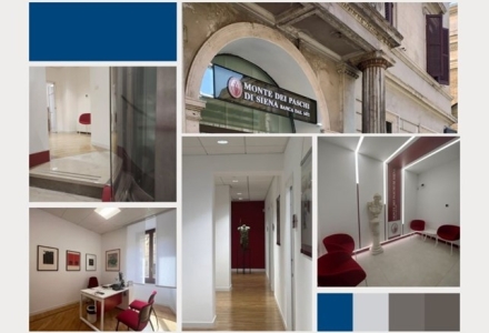 ROME: THE RENOVATION OF THE BANK BRANCH