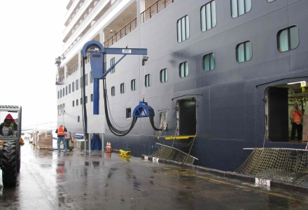 Cold Ironing: Pier VII, Pier V and Riva Traiana of the Port of Trieste