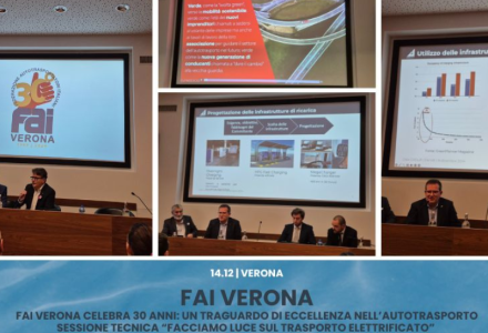 FAI VERONA: "SHEDDING LIGHT ON ELECTRIFIED TRANSPORT"