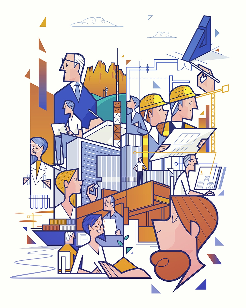 Il manifesto dei valori illustrato