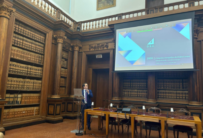 DBA AT THE UNIVERSITY OF PADUA FOR A DISCUSSION ON THE ENERGY IMPACT OF DATA CENTERS
