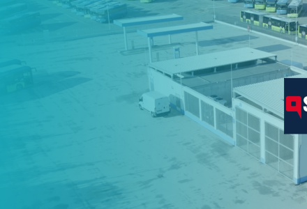 Hydrogen-powered buses: refuelling station