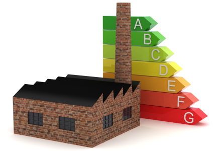 Energy efficiency for industrial sites