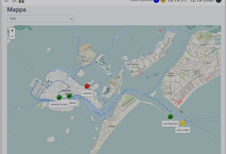 MOSE System – Control Rooms, Arsenale of Venice – Specialized Software