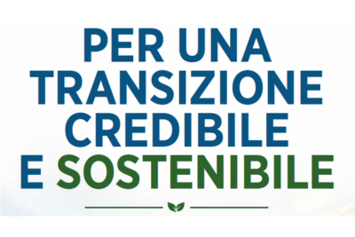 Per una transizione credibile e sostenibile