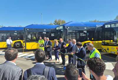 DBA A MODENA PER L'INAUGURAZIONE DEL NUOVO IMPIANTO DI RIFORNIMENTO A IDROGENO